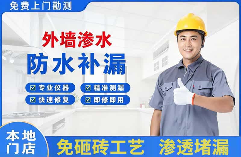碑林外墙渗水维修